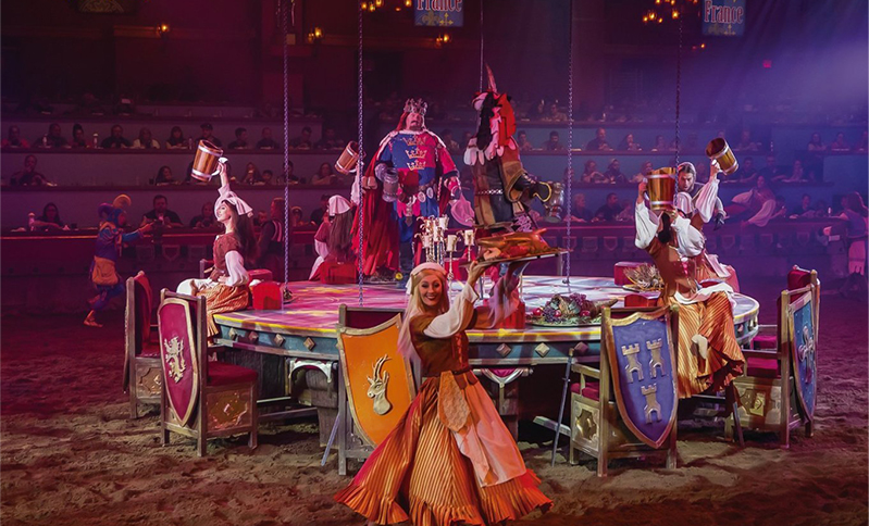 Tournament of Kings dinner and show in Las Vegas