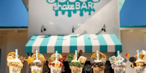 jojo's shake bar with milkshakes