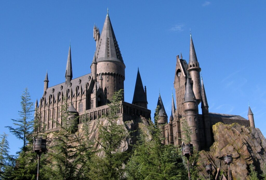 the castle of hogwarts at universal orlando