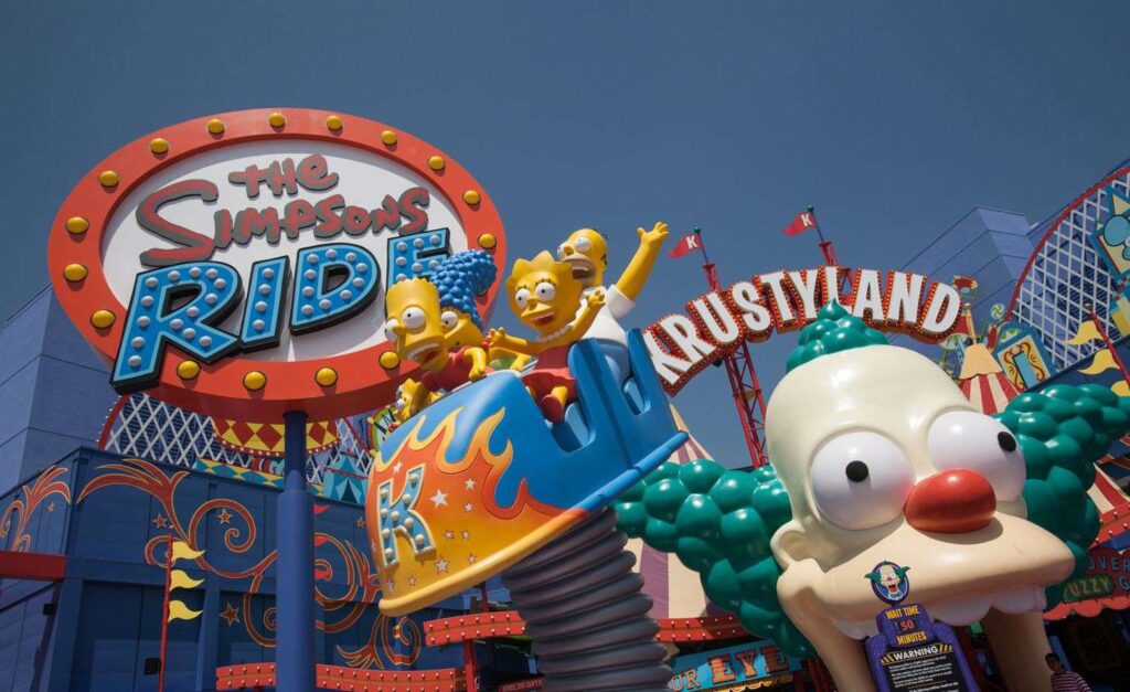 simpsons ride ride