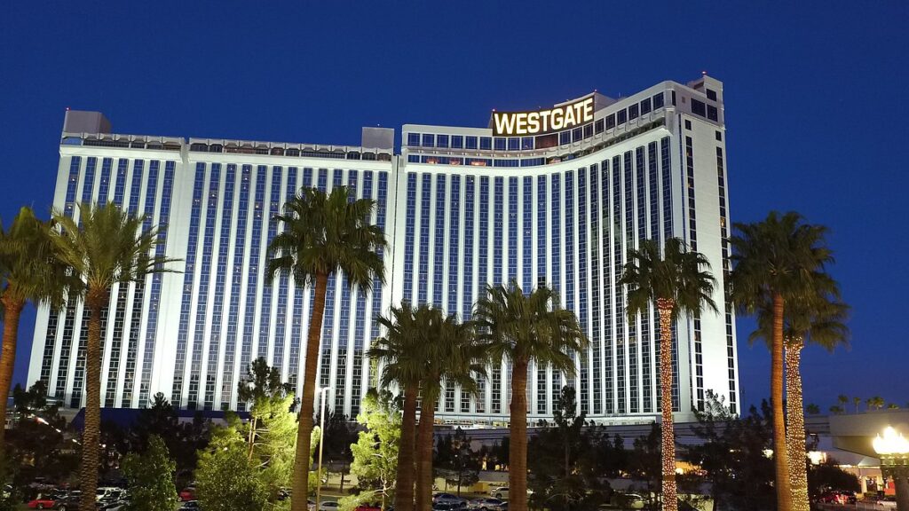 exterior of westgate las vegas resort